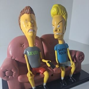 Beavis and Butt-Head Figurine On Couch